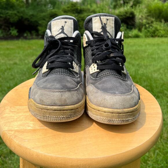 Nike Air Jordan 4 Retro Fear 2013 Men\'s Shoes - Size 9.5 - Ships Now main image 4